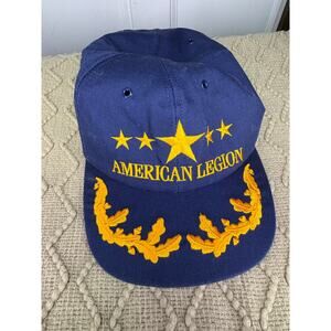 American Legion K-Products Embroidered men’s adjustable Snapback Hat Cap